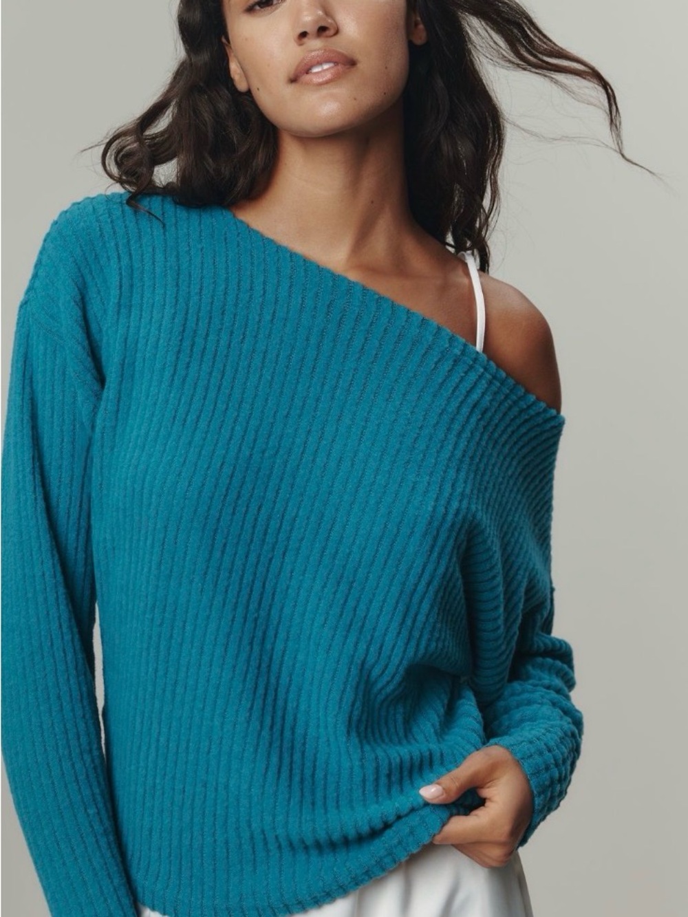 Pilcro Long Sleeve Cozy Top